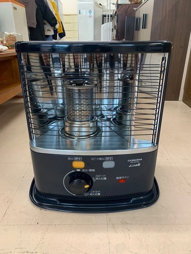 コロナ よごれま栓 自然通気形開放式石油ストーブ RX-2219Y 青　19年製 コロナ よごれま栓 自然通気形開放式石油ストーブ RX-2219Y 青 19年製