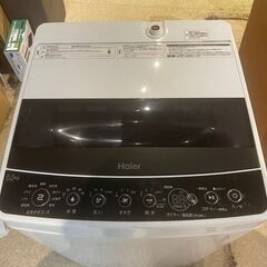 ハイアール 洗濯機 JW-C55D 2020年製の画像