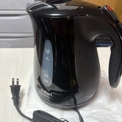 T-fal 電気ケトル 1.2㍑ ブラック リコール対応済み 電源プレート新品の画像