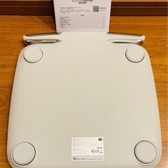 【超美品】ワンダーコア 体重計 体組成計 スマホ連動 AI×体組成計 の画像