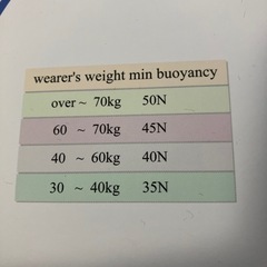 キッズ　ライフジャケット　 ライフベスト　1枚で1000円 まとめ割ありの画像
