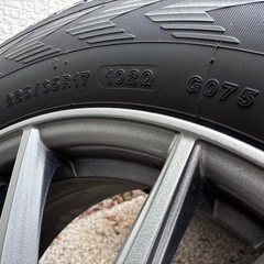  スタッドレスタイヤ-4本セット225/65R17 
の画像