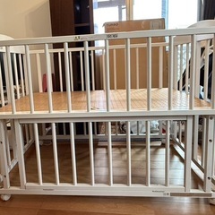 石崎家具　スリーピー　ベビーベッドの画像