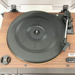 日本コロムビア レコードプレーヤー GP-W14 AM/FMラジオ Ｗカセット COLUMBIA 取扱説明書 動作品 現状の画像