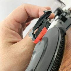 日本コロムビア レコードプレーヤー GP-W14 AM/FMラジオ Ｗカセット COLUMBIA 取扱説明書 動作品 現状の画像