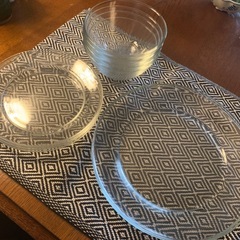 フランス製arcoroc アルコロック ボウル４個+小皿4枚+大皿3枚 の画像