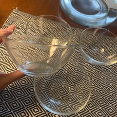 フランス製arcoroc アルコロック ボウル４個+小皿4枚+大皿3枚 の画像