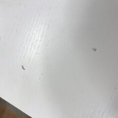 ＼家具＊家電のお店／【ｼﾞｬﾝｸﾞﾙｼﾞｬﾝｸﾞﾙ石川金沢店】テーブル ホワイト/シルバー  W(幅)120×D(奥行き)75×H(高さ)70cmの画像