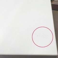 テレビ台 2段 キャスター付き 幅60cm ホワイト ＴＶボード TV台 西岡店の画像