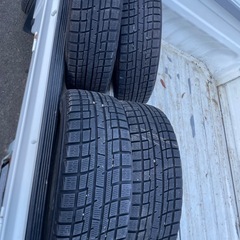 ②雪降る前に‼️ダイハツ純正アルミスタッドレスセットの画像
