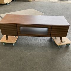 テレビボード　茶の画像