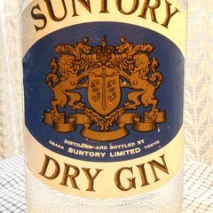 サントリー　ＤRY ＧIN　　ドライジン　700mL 37%の画像