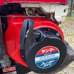 ヤンマー小型耕運機の画像