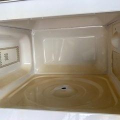 【シンプル】　山善　電子レンジ　2014年製の画像