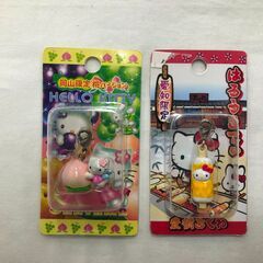 【ジャングルジャングル石津店】ご当地ハローキティファスナーマスコット　四国＆中国7個セット　可愛い　珍しい　コレクション　堺市 堺区 西区 石津の画像