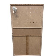 白井産業　MODELEOシリーズ　家電収納キャビネット　キッチンキャビネット　（在庫：1）の画像