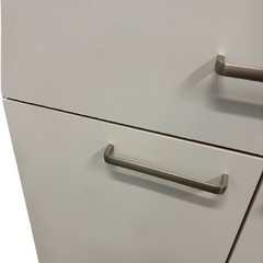 白井産業　MODELEOシリーズ　家電収納キャビネット　キッチンキャビネット　（在庫：1）の画像