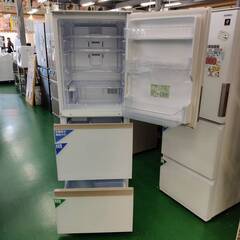 【愛品倶楽部柏店】 SHARP シャープ 2022年製 350L 3ドア 冷凍冷蔵庫 SJ-GH35Gの画像