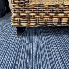 【幅120奥行き65高さ49】ラタンテーブル　ラタン　リゾート風の画像