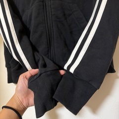 adidas ブラック セットアップ XSの画像