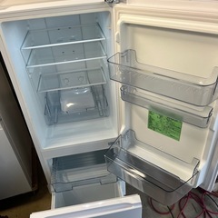 2024年製ヤマダ電機オリジナル冷蔵庫159L/ホワイトの画像