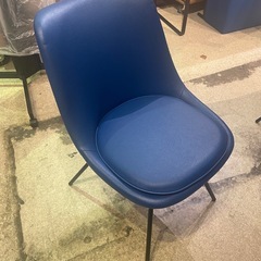 ダイニングチェア　4脚セット　ブルー　QUON JAMの画像