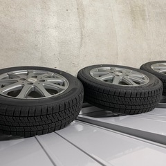 155/65R14  冬タイヤホイールセット　　BRIDGESTONE VRX2の画像