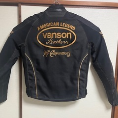 美品　XL vanson ライダーズジャケット VS14117Wの画像