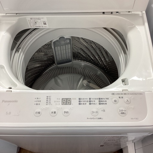 Panasonic 全自動洗濯機 2023年製 5.0kg 27,500円