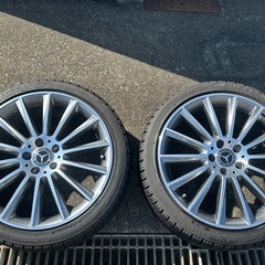 ［純正美品］ベンツ AMG w205 R19ホイール マルチスポークの画像