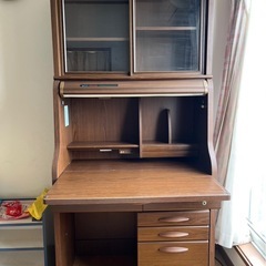 コイズミ　学習机　机　ライティングデスク　勉強机　折りたたみの画像