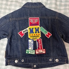 ミキハウス　Gジャン　80の画像