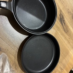 (取引保留中)
日本製ジオプロダクト＆無印鍋セット（蓋付き）無料の画像