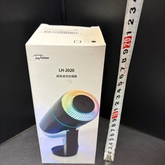 新品　未使用　小型　空焚き防止機能付き　充電式　超音波式　加湿器   UV除菌　LEDライトの画像