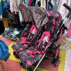 2人乗りベビーカーの画像