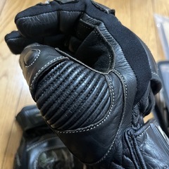 LLサイズ　エクストリームカーボンレザーグローブ 革手袋の画像