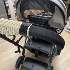 使用期間短　ベビーカー アミティエ F ネビオ Nebio 二人乗りの画像