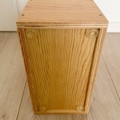 a depecheア デペシュ　木製収納ボックス　2個セットの画像