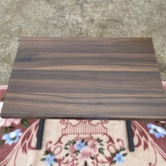 【リサイクルサービス八光】ottostyle.jp ワイドサイドテーブル　ダークブラウンの画像