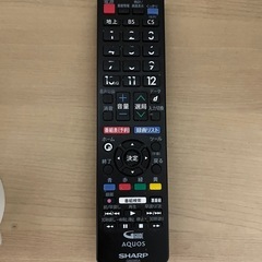 　 (中古品) SHARP液晶テレビ　2017年製　LC-19P5-B　  の画像