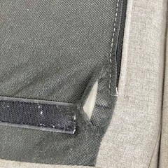 3人掛け布張りソファ(アルナス2KD DR-BE)アルダー　ニトリ　北欧の画像