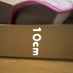 ダブルベッド お値下け可能の画像