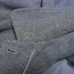 グレー レディース フード付き ダッフルコート （Lサイズ）お譲りします。の画像