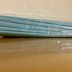 アイソレーションガウン 不織布ガウン 100着入 5着ずつ包装×20袋入り　ブルーの画像