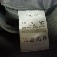 グレー レディース フード付き ダッフルコート （Lサイズ）お譲りします。の画像