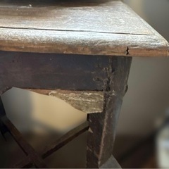 アンティーク　サイドテーブル　レトロ　の画像