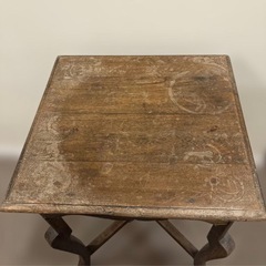 アンティーク　サイドテーブル　レトロ　の画像