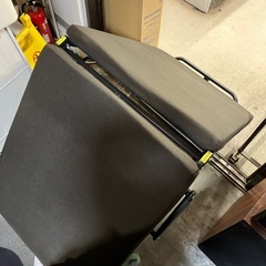 I 2511-282 ニトリ　キャスター付き　折り畳みベッドシングル　中古美品の画像