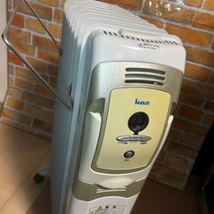 🎀電気オイルヒーター🎀お部屋全体を暖めます💓乾燥しにくい❣️⭐️動作確認済み⭐️の画像