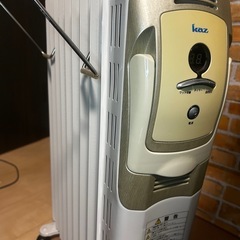 🎀電気オイルヒーター🎀お部屋全体を暖めます💓乾燥しにくい❣️⭐️動作確認済み⭐️の画像